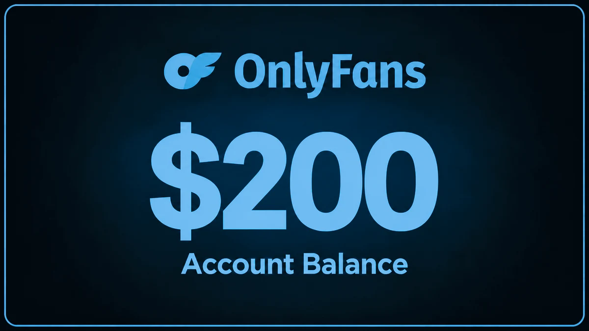 OnlyFans Balance $200